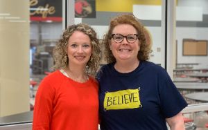 Elizabeth Johnson and Brigid Day
