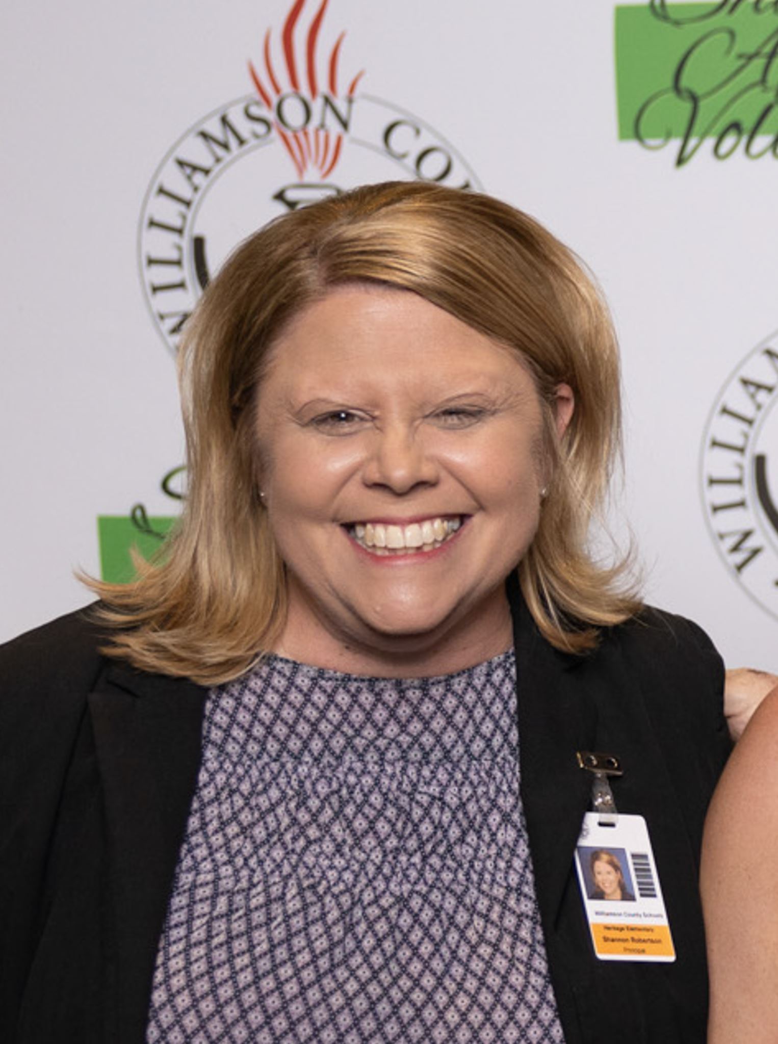 Shannon Robertson smiling