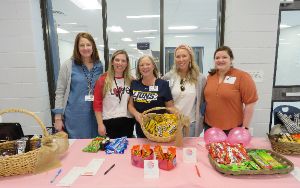 PTO Volunteers at Candy Sale