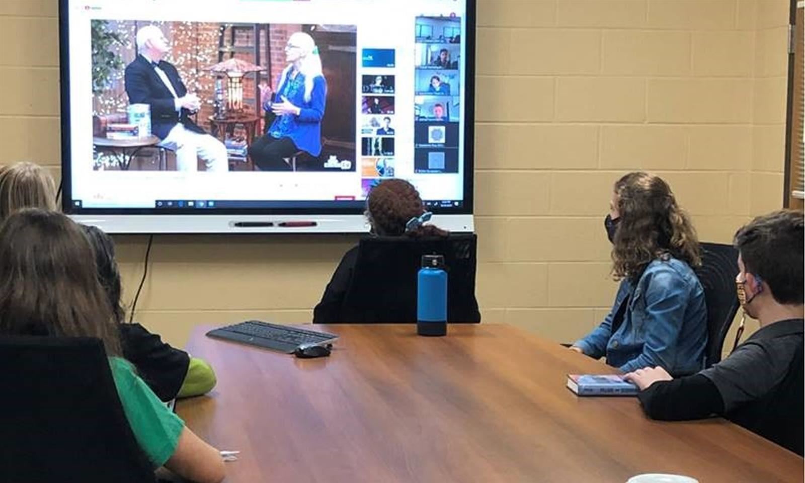 Book club meeting 