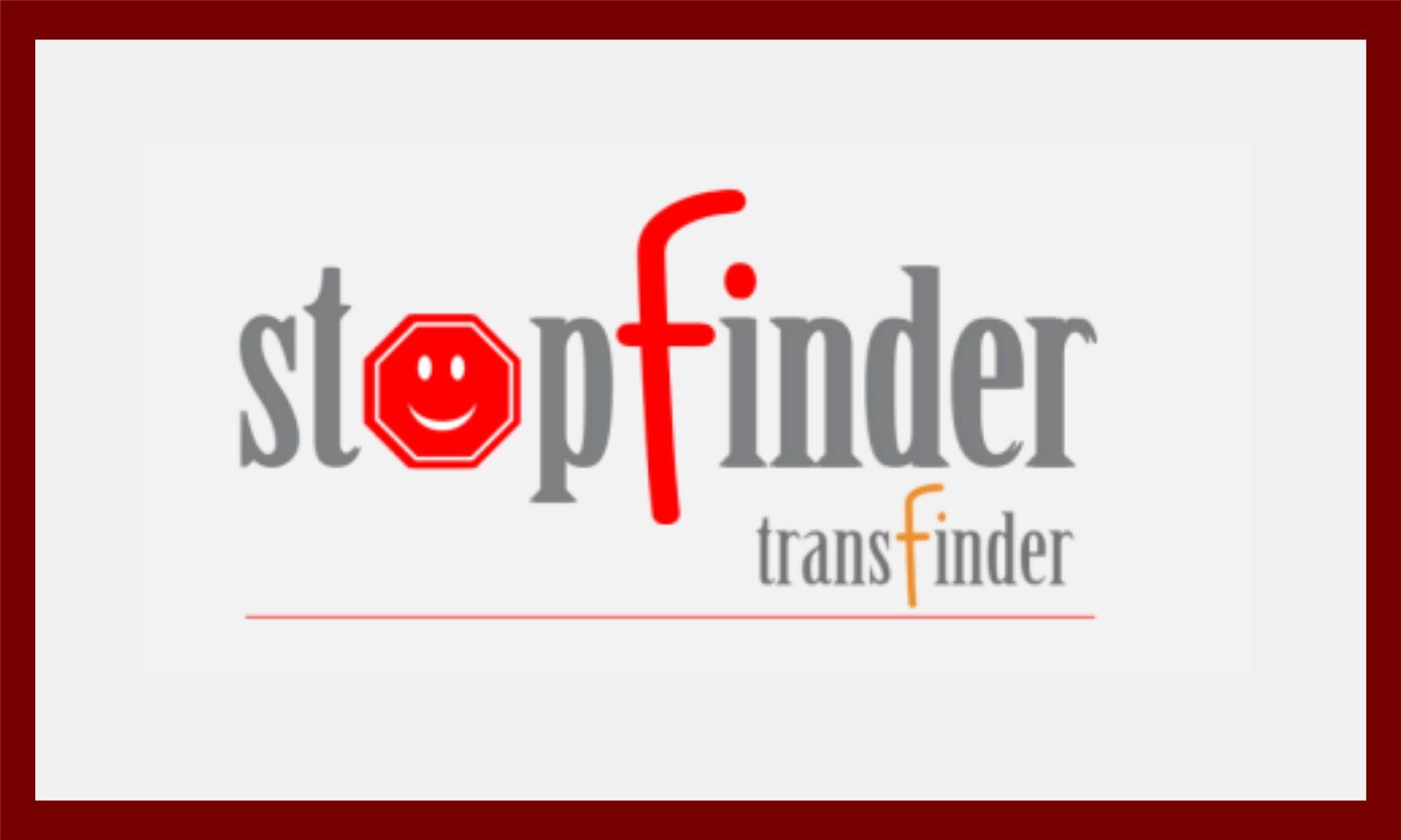 Stopfinder transfinder logo