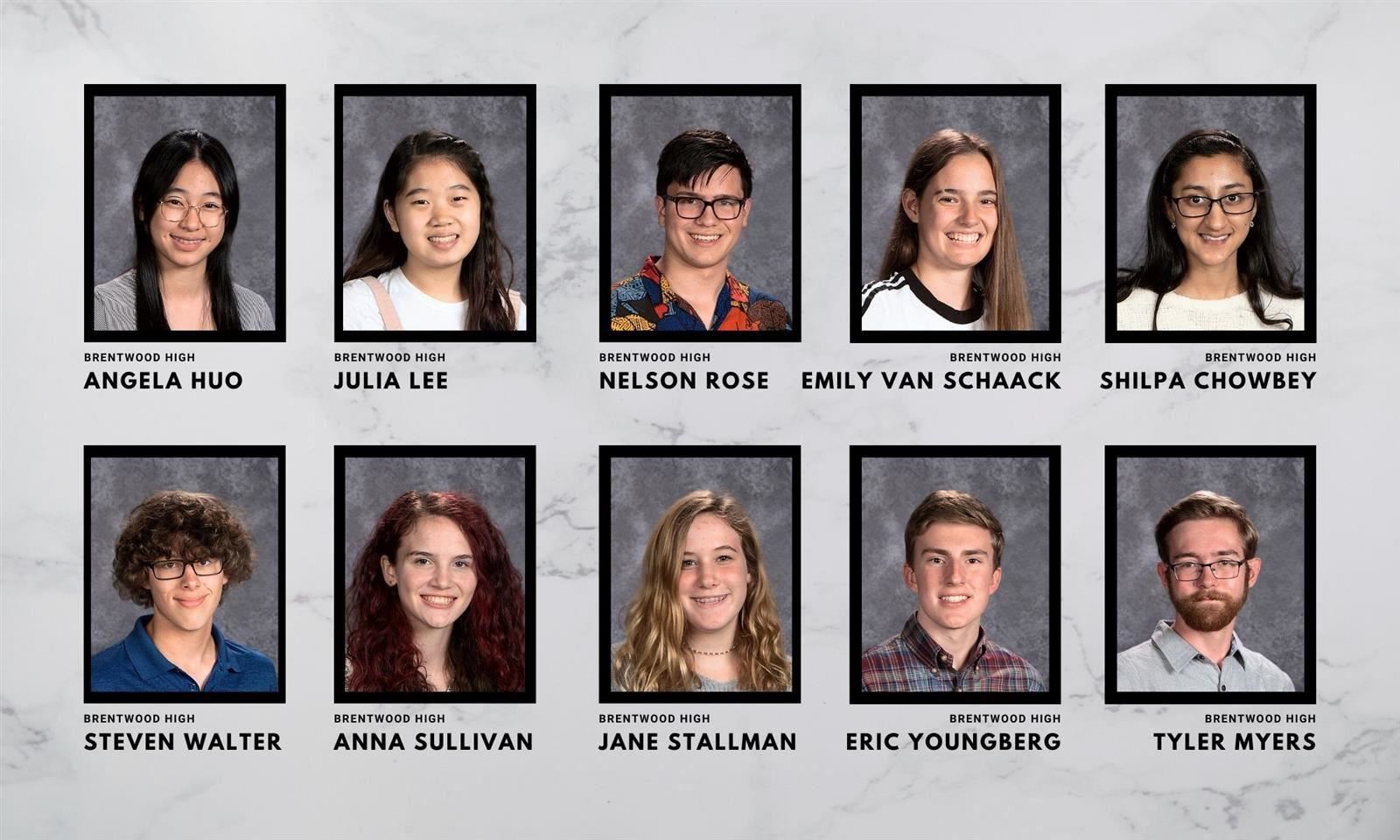 Student head shots 