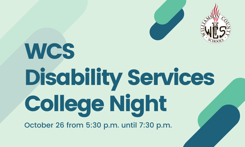 WCS Disability Services College Night