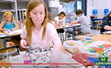  girl painting