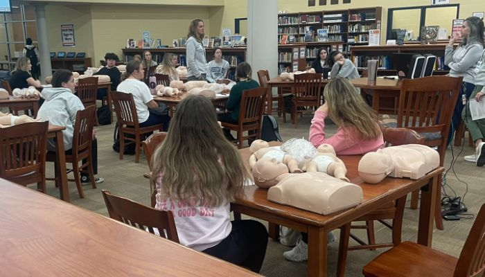 Picture of HOSA students