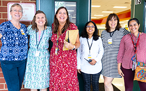  group of teachers in front of KES