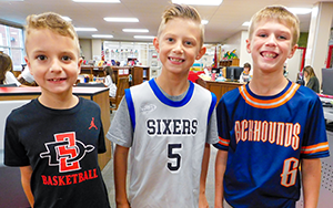  three boys in jersey's
