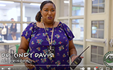  Principal Cindy Davis inside school