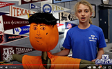  girl with a pumpkin