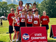  WMS boys cross country team is pictured