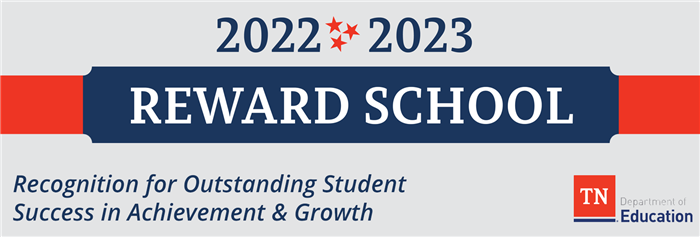 2022 - 2023 TN Reward School Banner