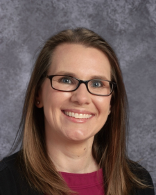 Image displays a picture of principal, Dr. Block