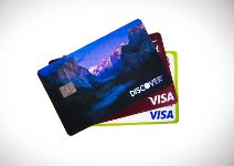  Credit cards are shown