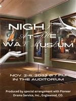 Promo poster for the play, Night at the Wax Museum