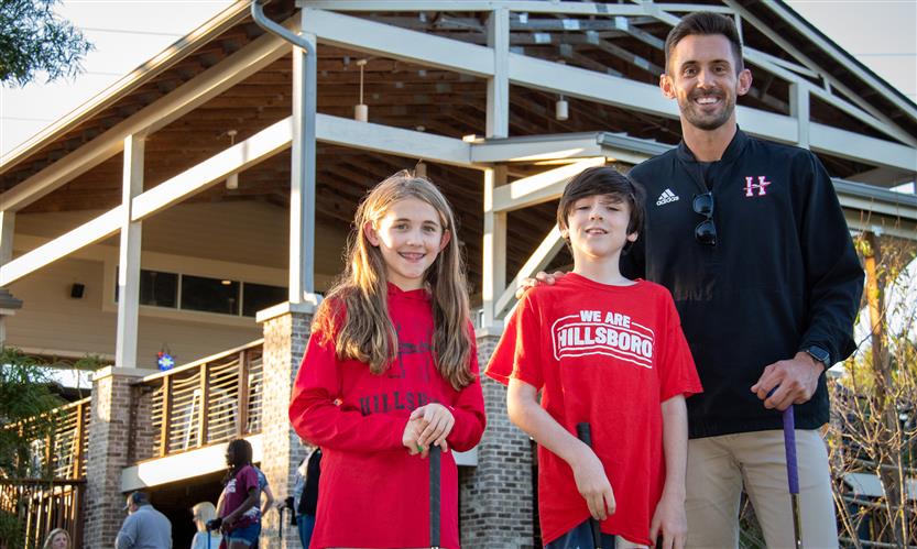 Williamson County Schools mini golf kickoff event