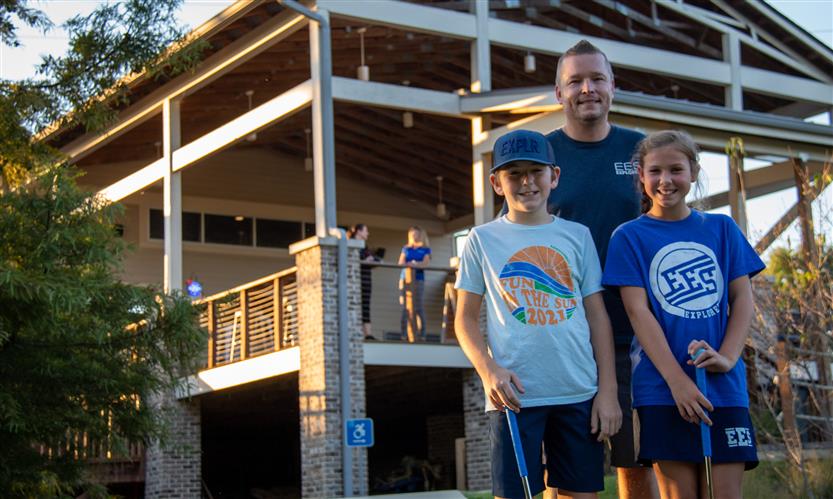 Williamson County Schools mini golf kickoff event