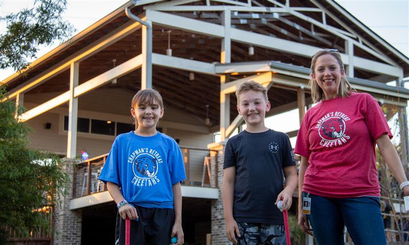 Williamson County Schools mini golf kickoff event