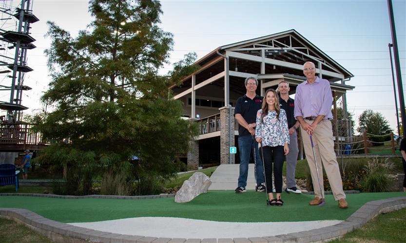 Williamson County Schools mini golf kickoff event