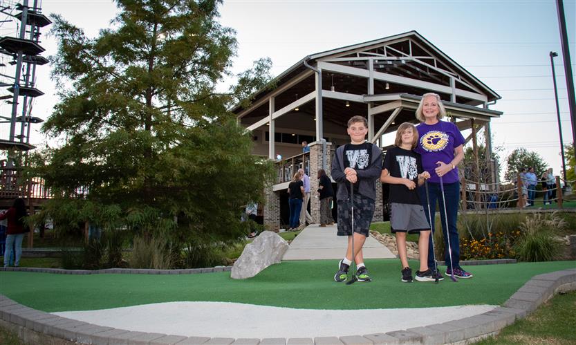 Williamson County Schools mini golf kickoff event