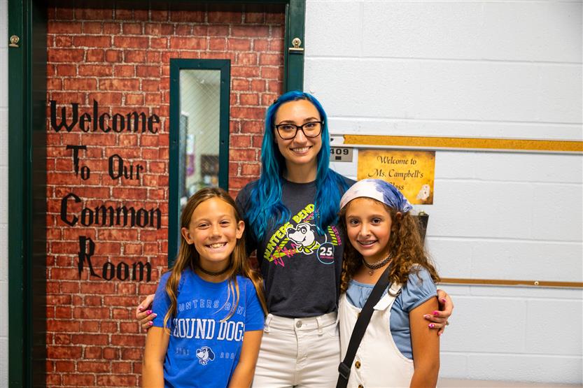 People enjoy back to school night