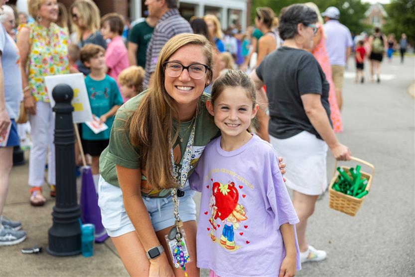 People enjoy back to school night