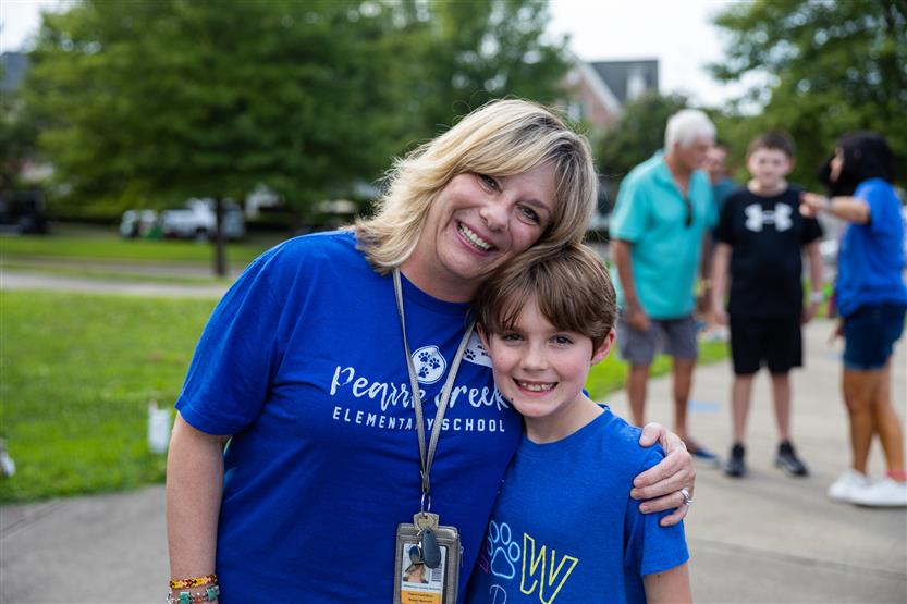 People enjoy back to school night