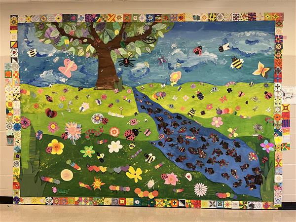 Art work created by WMS students